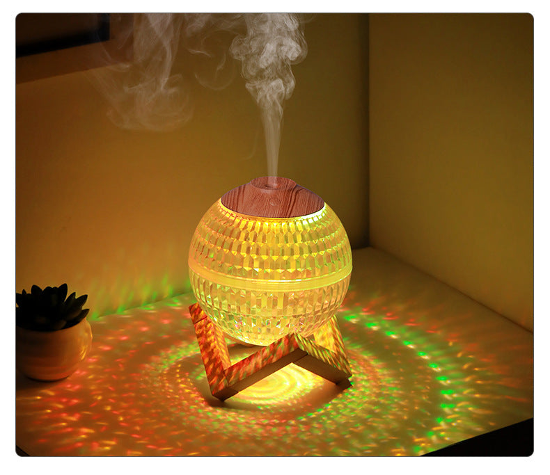 Crystal ball shaped humidifier